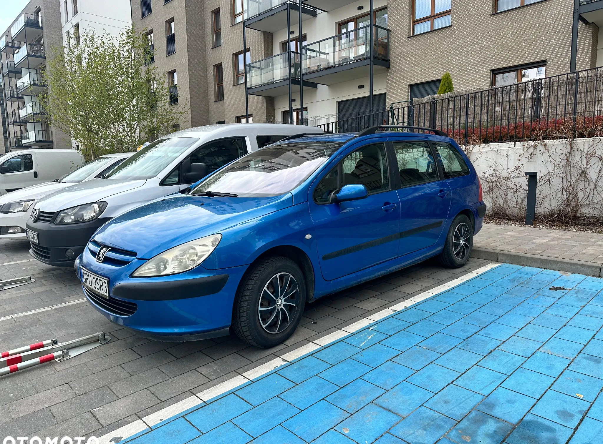 samochody osobowe Peugeot 307 cena 4999 przebieg: 259000, rok produkcji 2003 z Gdańsk